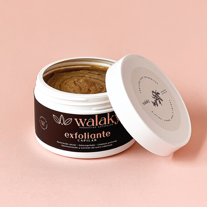 Exfoliante capilar de café