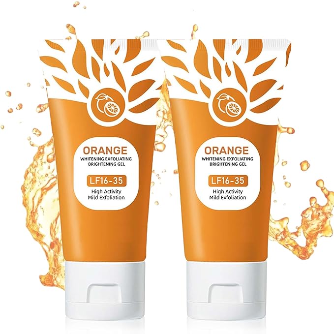 Gel Exfoliante de Enzimas de Naranja para Rostro y Cuerpo