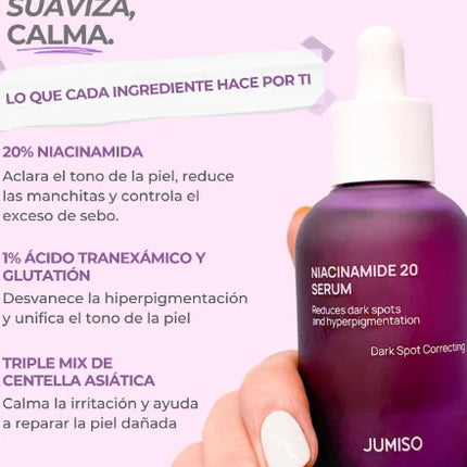 JUMISO Serum de niacinamida 20