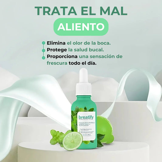 Breatify - DESINFECTANTE BUCAL 2 x 1
